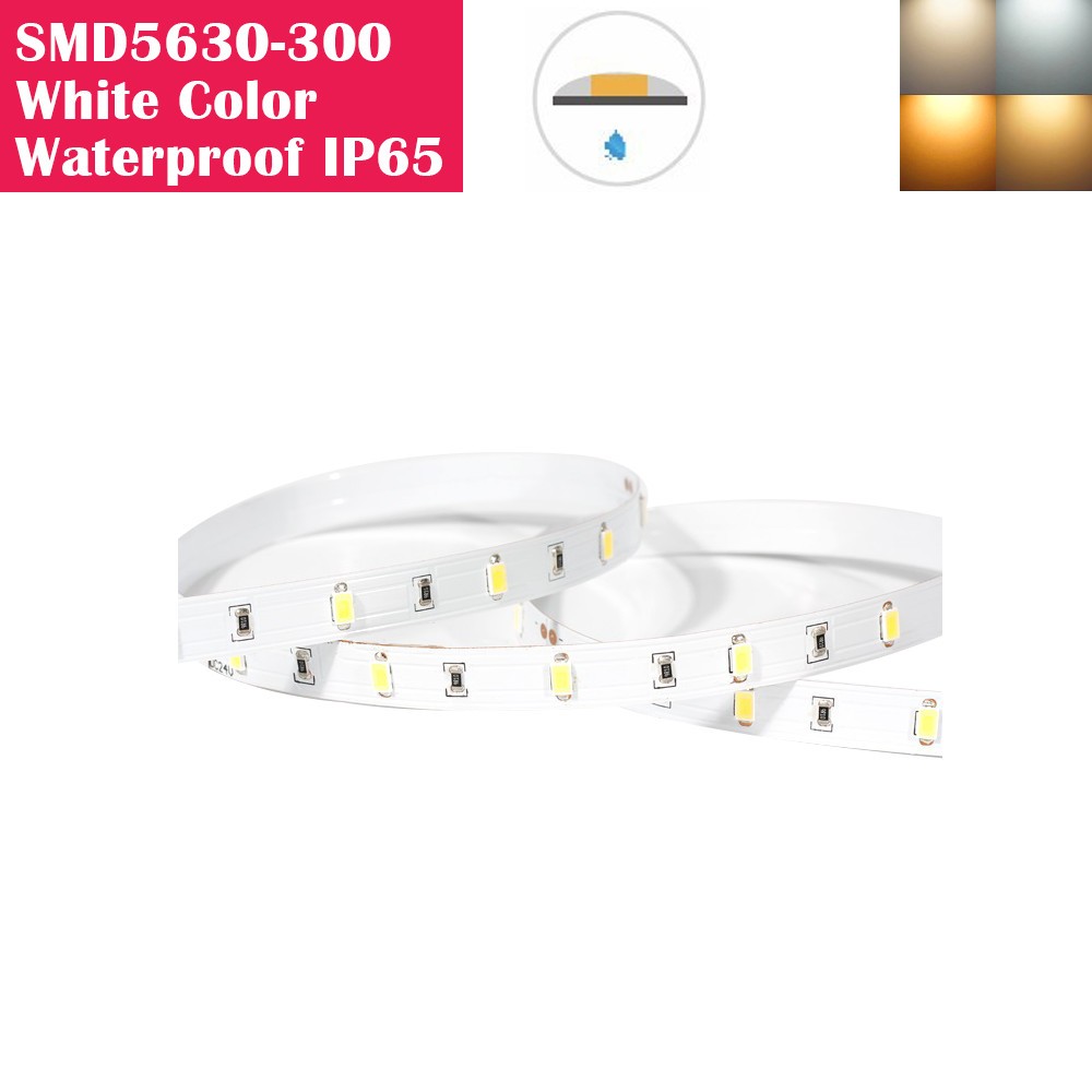 5 Meters SMD5630 Waterproof IP65 300LEDs Flexible LED Strip Lights